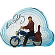 Elvis Presley Motorcycle Mini Statue